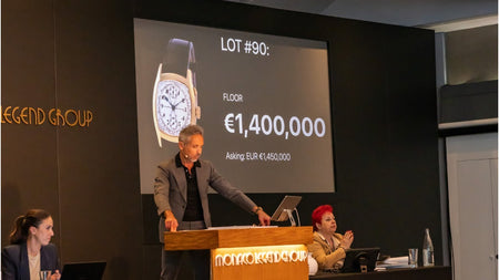$1.8M Sale of Sir Henry Segrave & Amelia Earhart's Patek Philippe Watch at Monaco Legend Auction