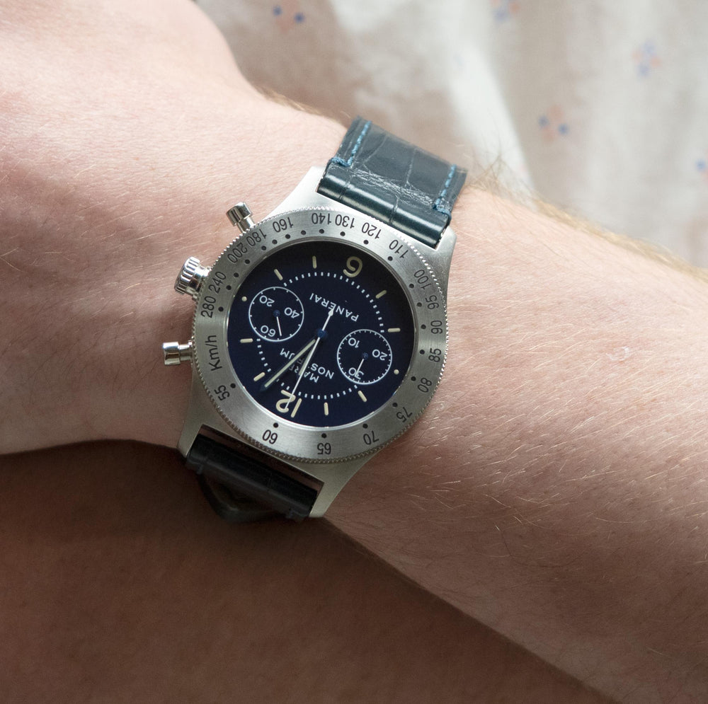 Panerai Mare Nostrum PAM716 SS On Leather Band