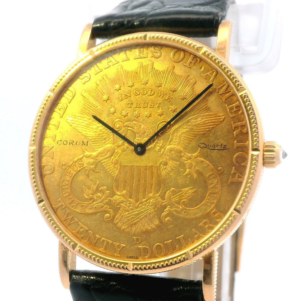 Corum 1897-D $20 Liberty 35mm 18K YG