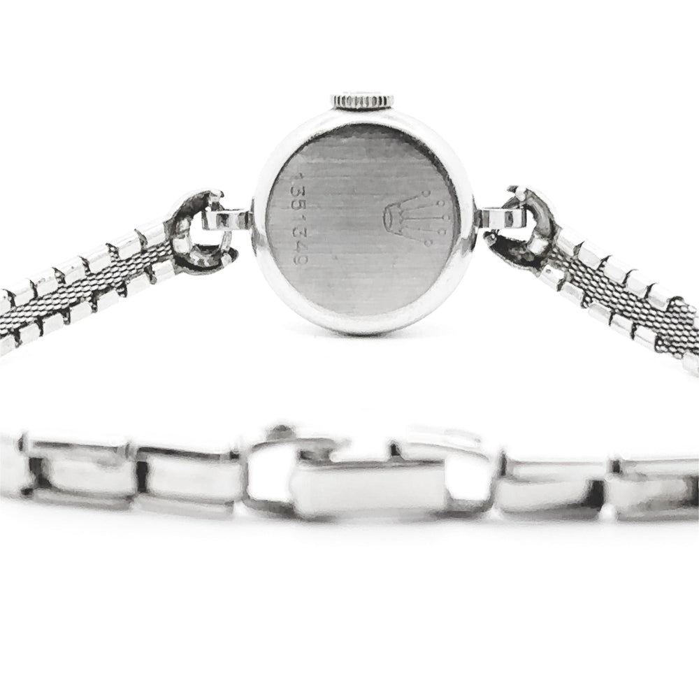 Rolex Lady Dress 18k White Gold