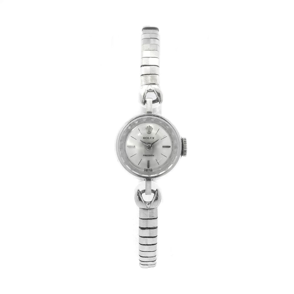 Rolex Lady Dress 18k White Gold