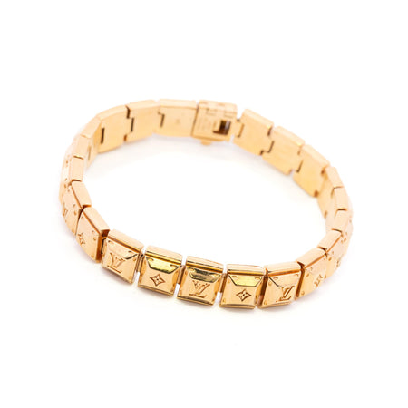 Louis Vuitton Bracelet - Elegant Luxury Accessory Gold Plated/Base Metal