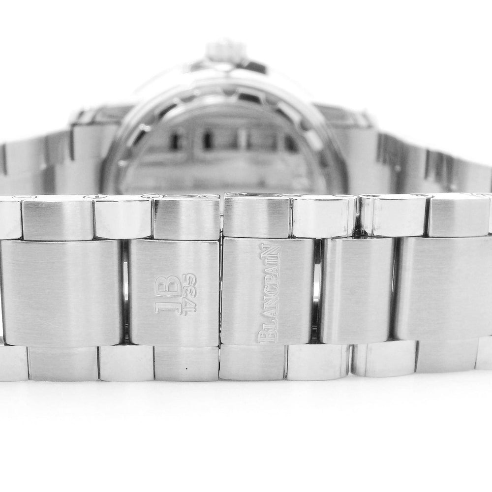 Blancpain Leman Dual Time 38mm SS 2160-1130-71