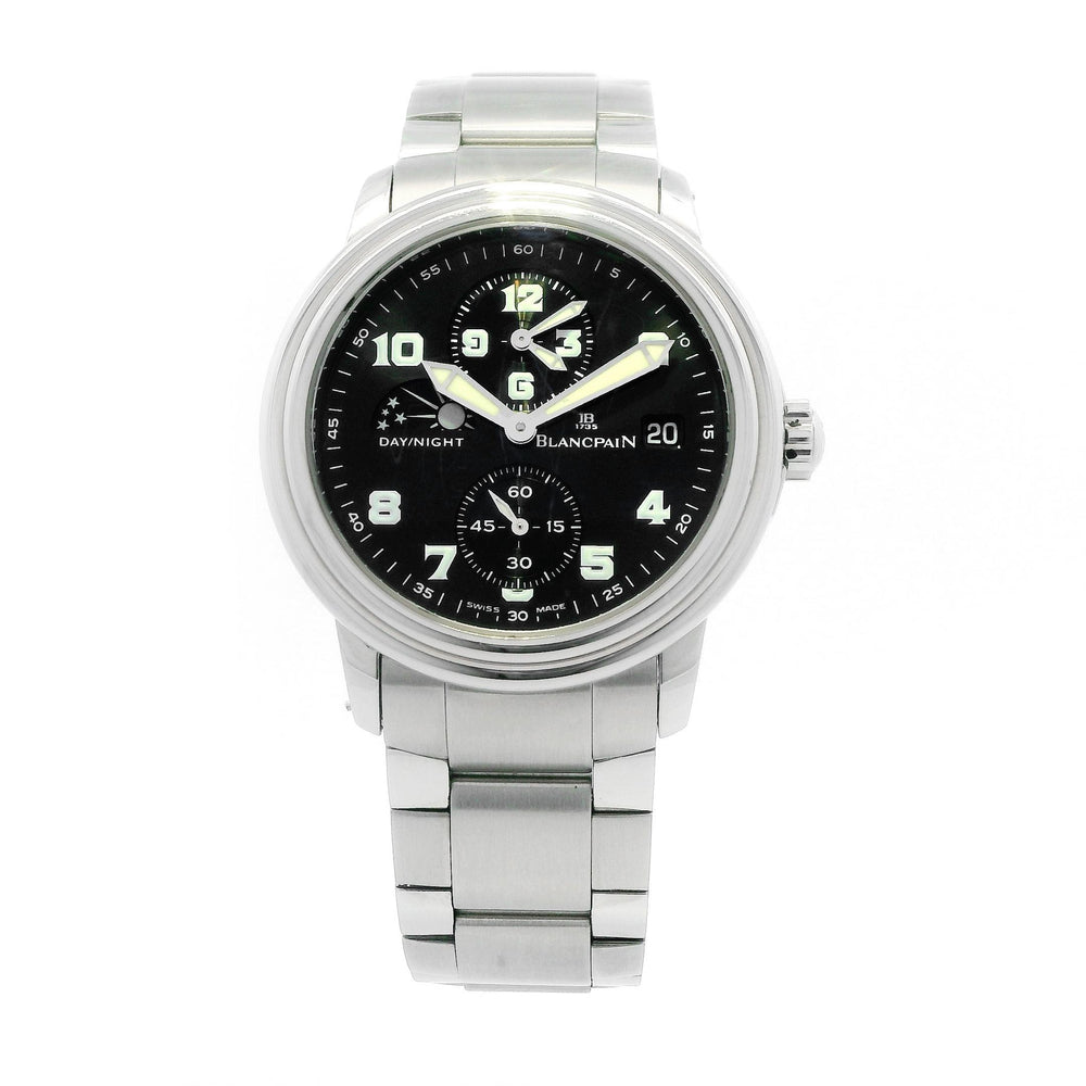 Blancpain Leman Dual Time 38mm SS 2160-1130-71