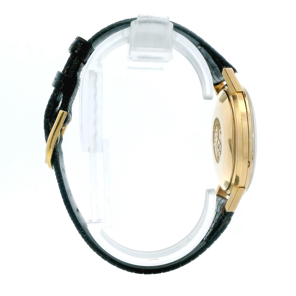 Omega Seamaster 34mm 18k Yellow Gold / Leather band