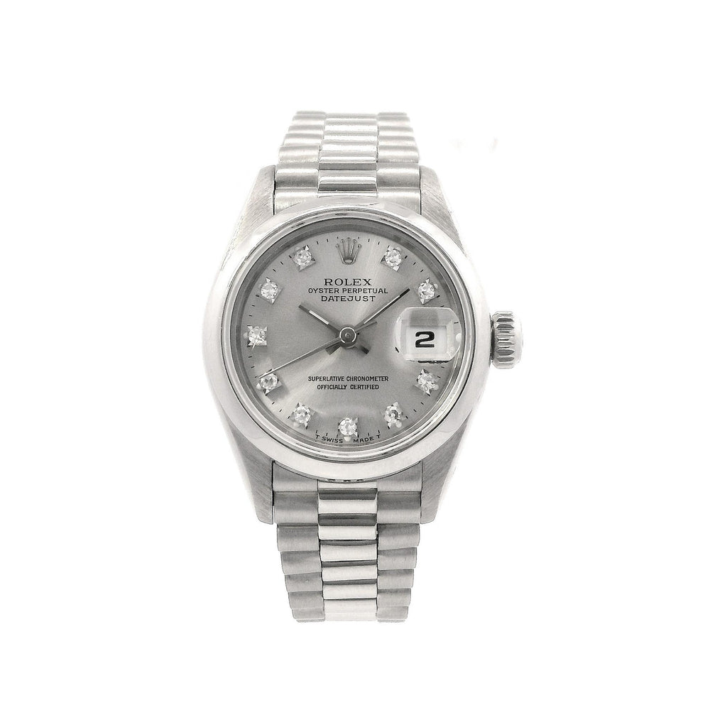 Rolex Datejust 26mm Platinum Diamond 69166