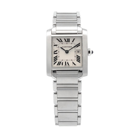 Cartier Tank Francaise Medium Stainless Steel 2465