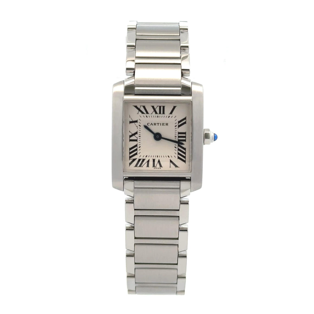 Cartier Tank Francaise Small Stainless Steel 2384