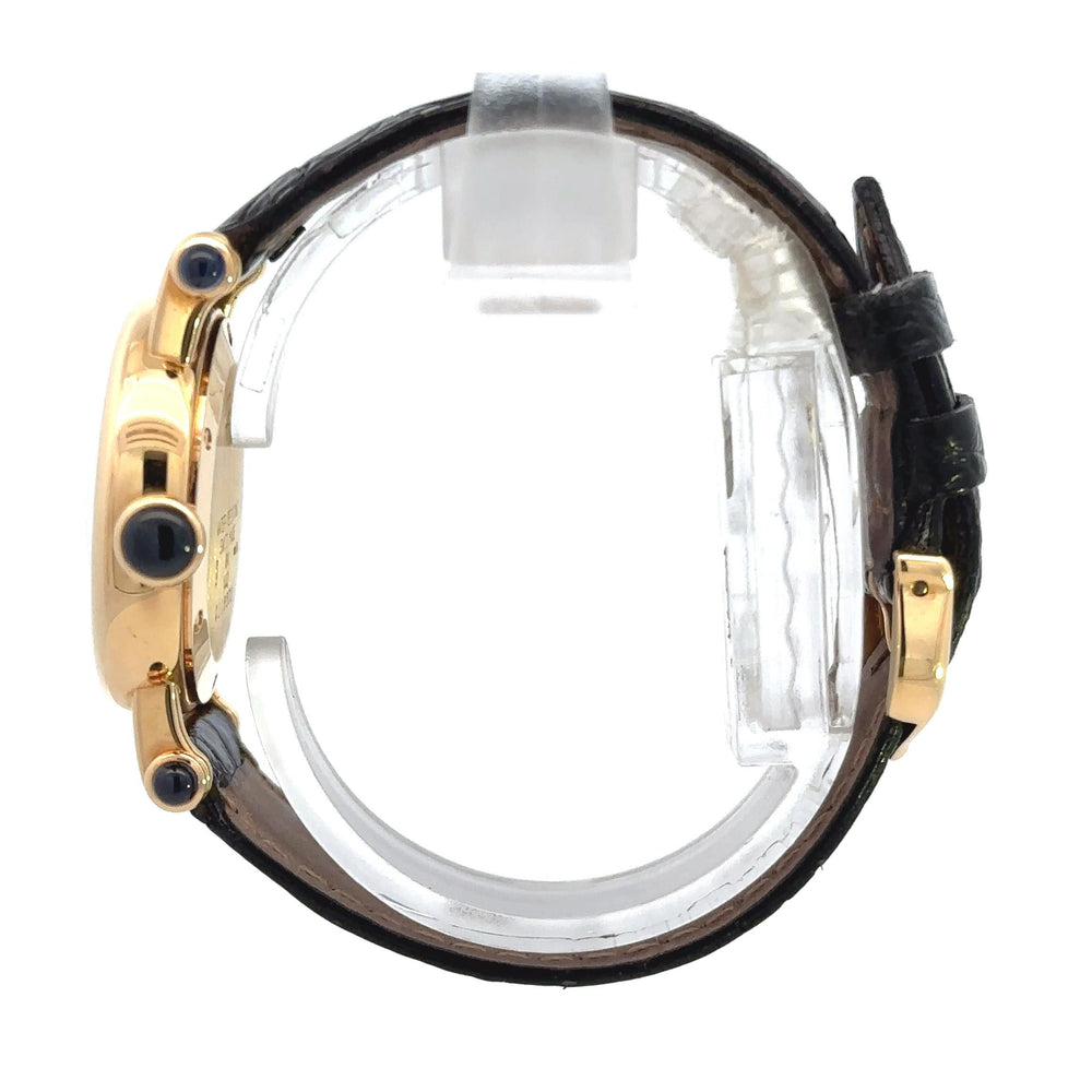 Cartier Lady Dress 28mm Yellow Gold on Leather 1440