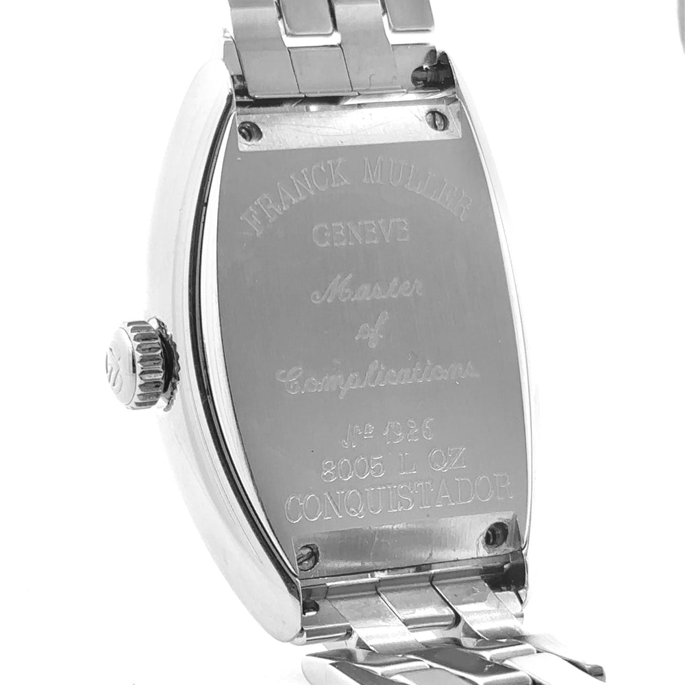Franck Muller Conquistador Stainless Steel 8005 L QZ