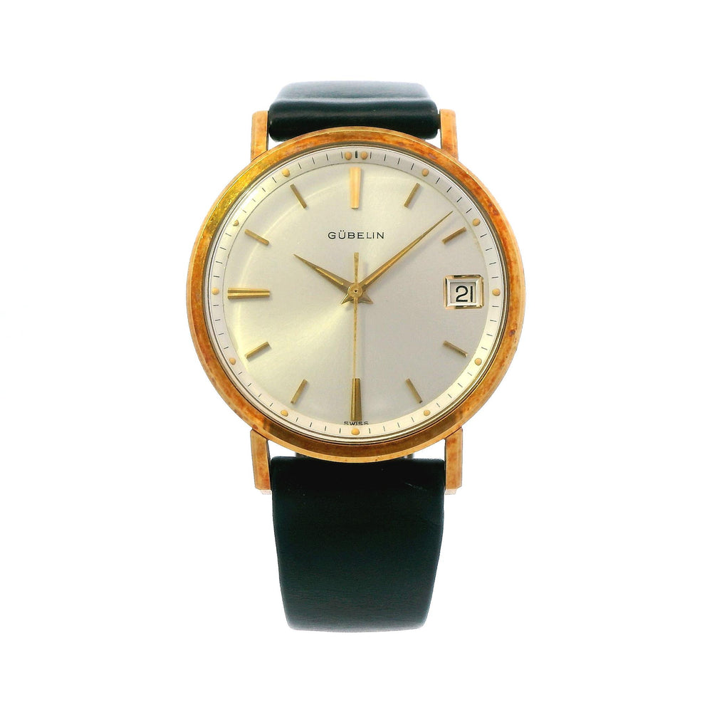 Gübelin 1960s Vintage Watch 18k YG 1438U