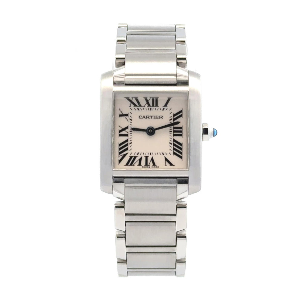 Cartier Tank Francaise Small Stainless Steel 2384