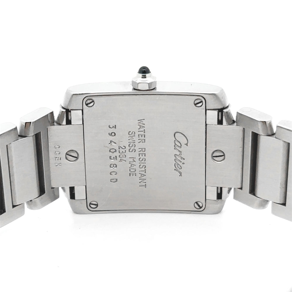 Cartier Tank Francaise Small Stainless Steel 2384