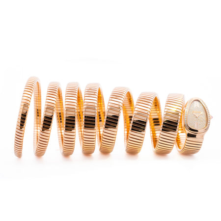 Bulgari Serpenti Tubogas 35 RG Diamond SPP35G