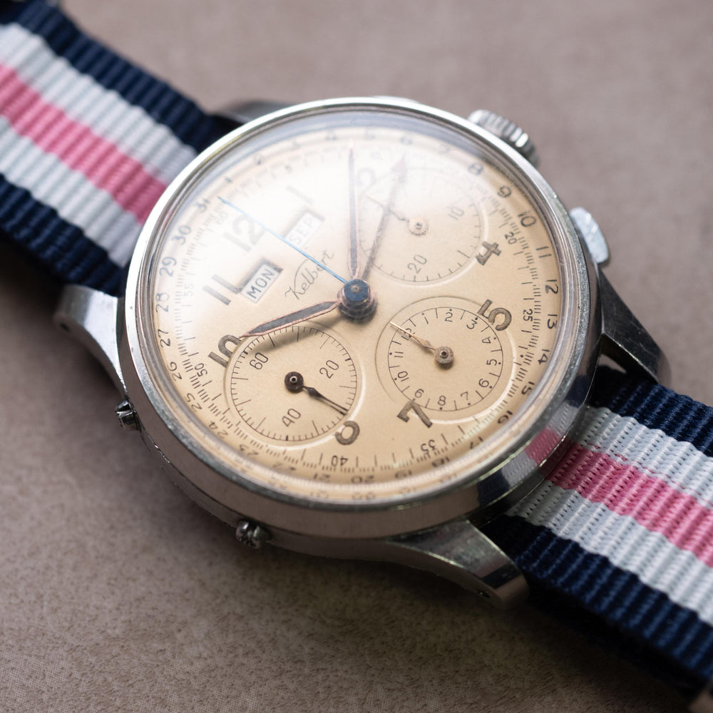 Kelbert Triple Date Calendar 36mm SS Valjoux 72C
