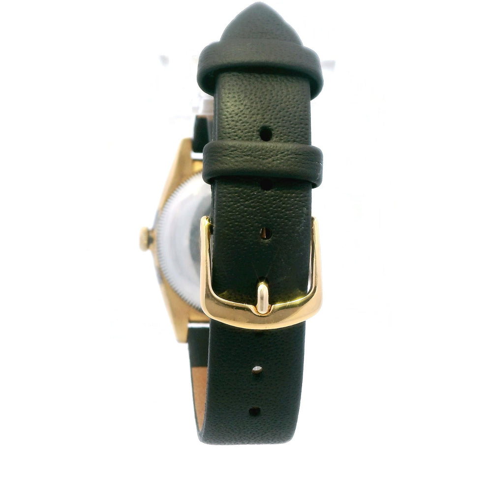Rolex Bubble Back 32mm Yellow Gold 2940 Custom Band Off Center Dial