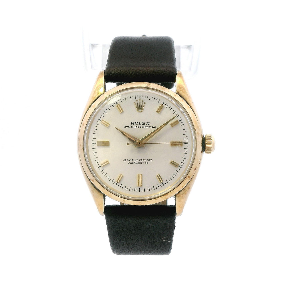 Rolex Oyster Perpetual 18k Yellow Gold