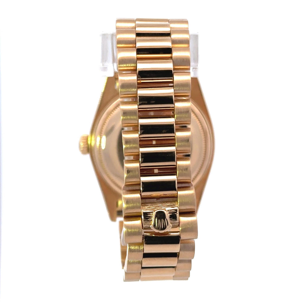Rolex Day-Date 36mm Men's 18k Gold Watch 1984 18078
