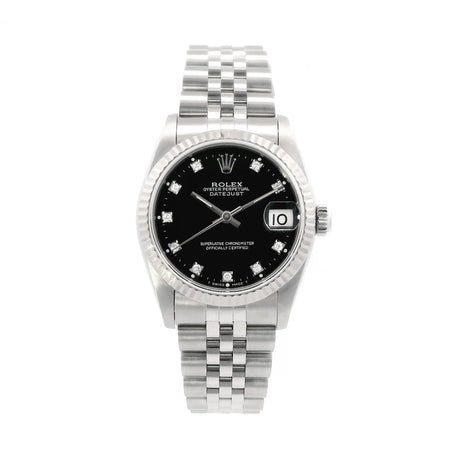 Rolex Datejust 31mm Stainless Steel Papers 68274
