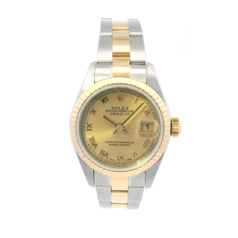Rolex $5500 79173 Datejust SS/Yellow Gold