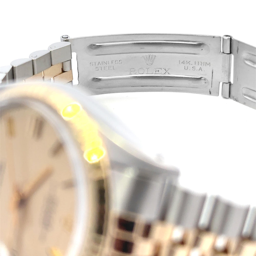 Rolex 1601 Datejust 36mm SS/Yellow Gold