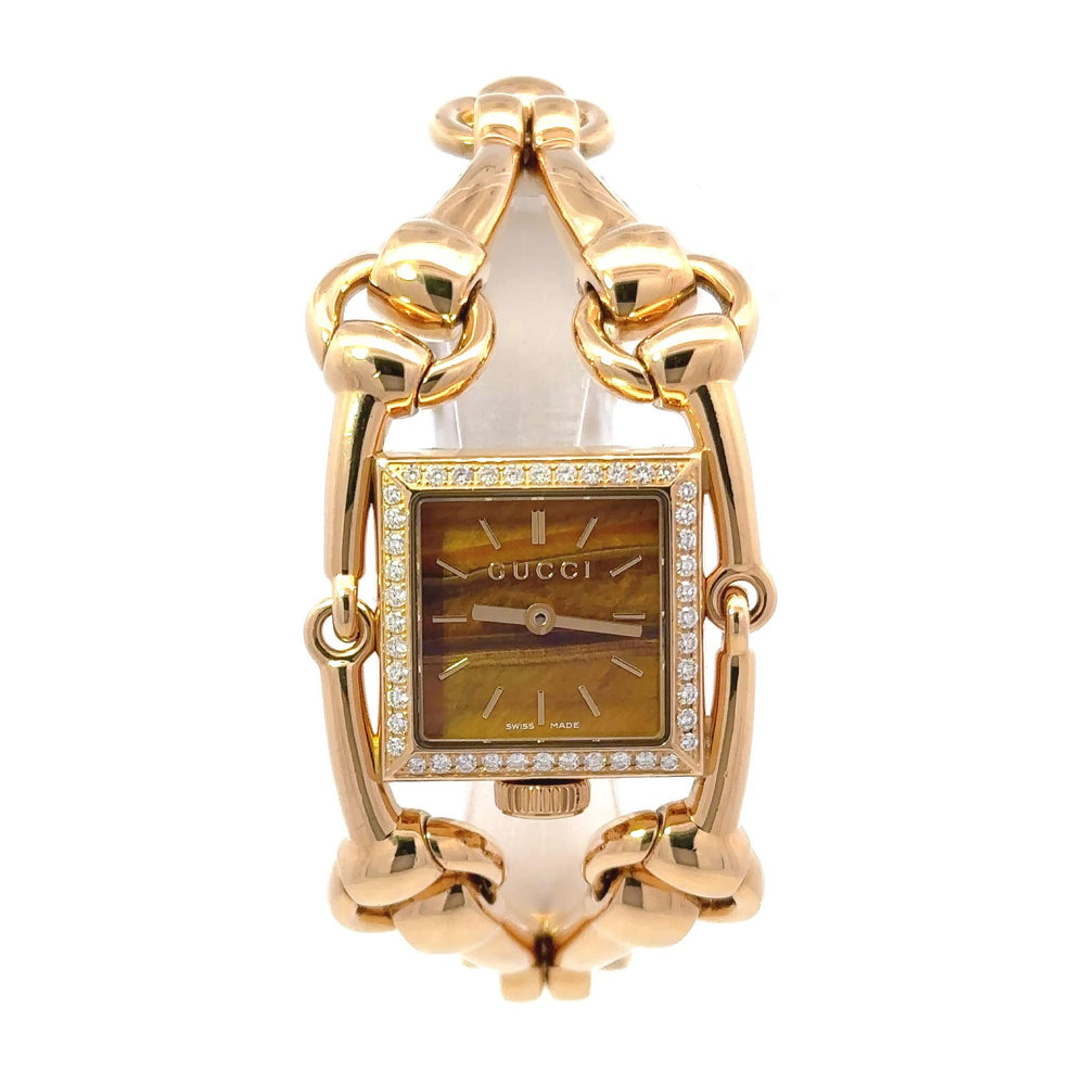 Gucci Signiora Watch 18k Yellow Gold