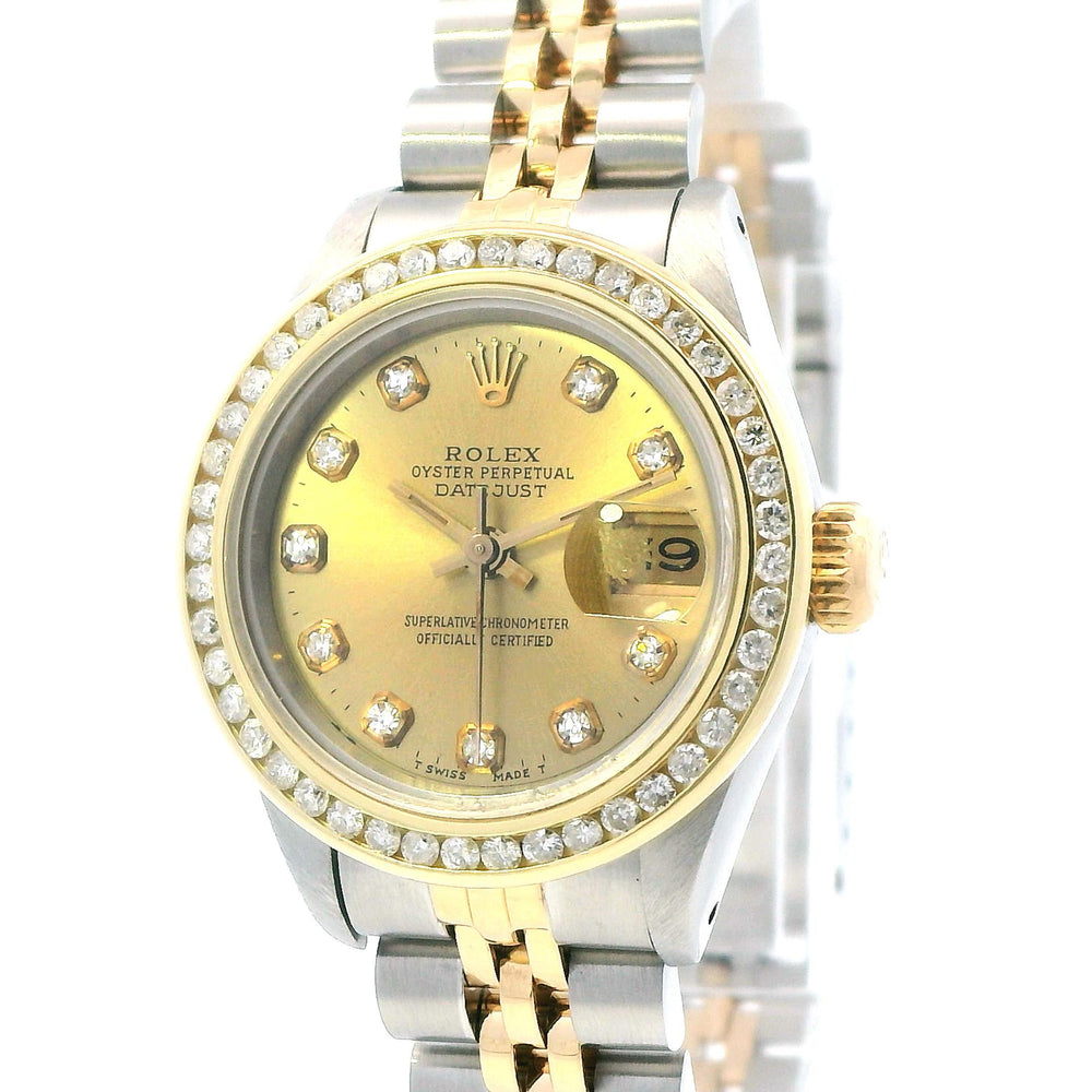Rolex Datejust 26mm SS/Yellow Gold Diamond 69173