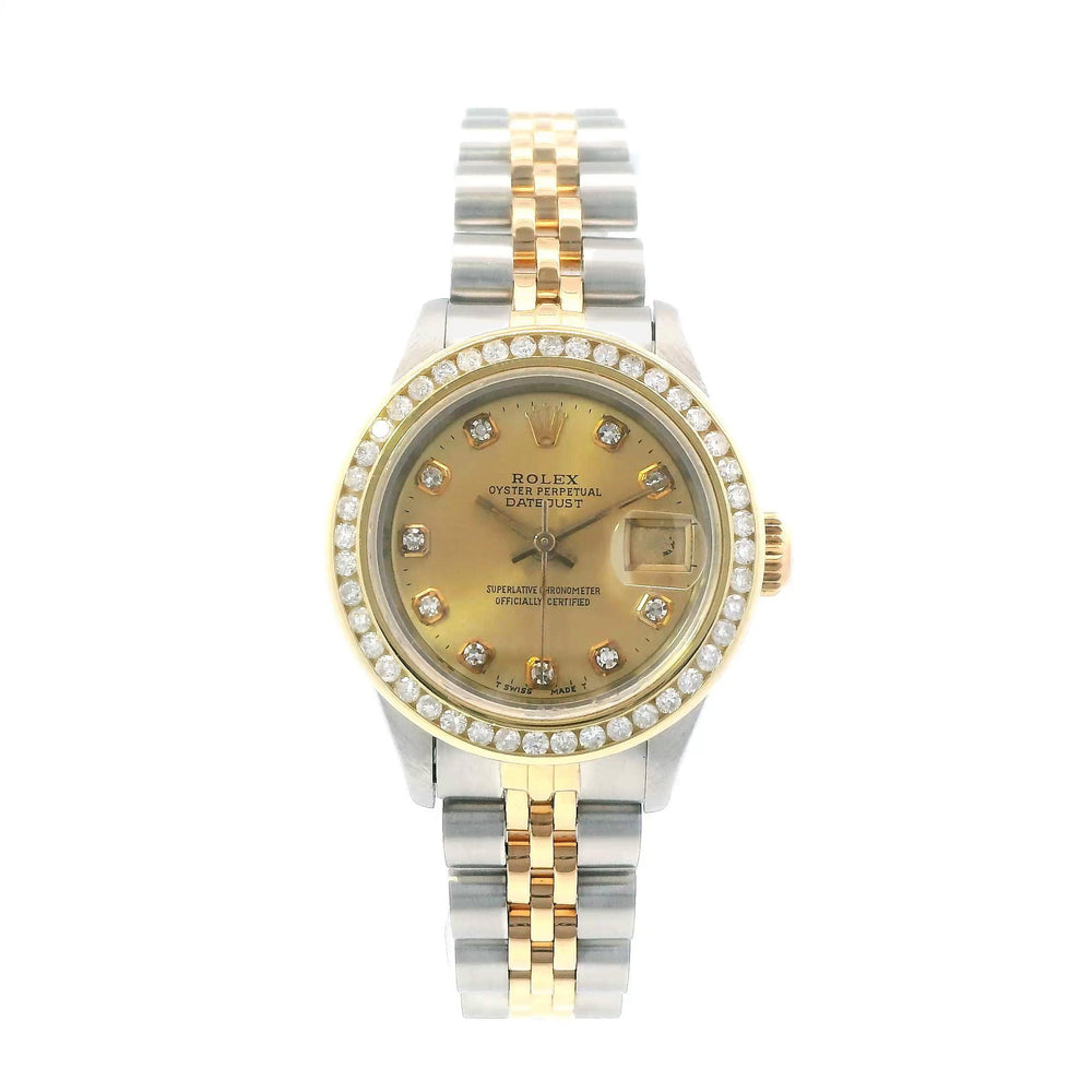 Rolex Datejust 26mm SS/Yellow Gold Diamond 69173