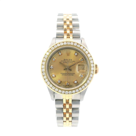 Rolex Datejust 26mm SS/Yellow Gold Diamond 69173