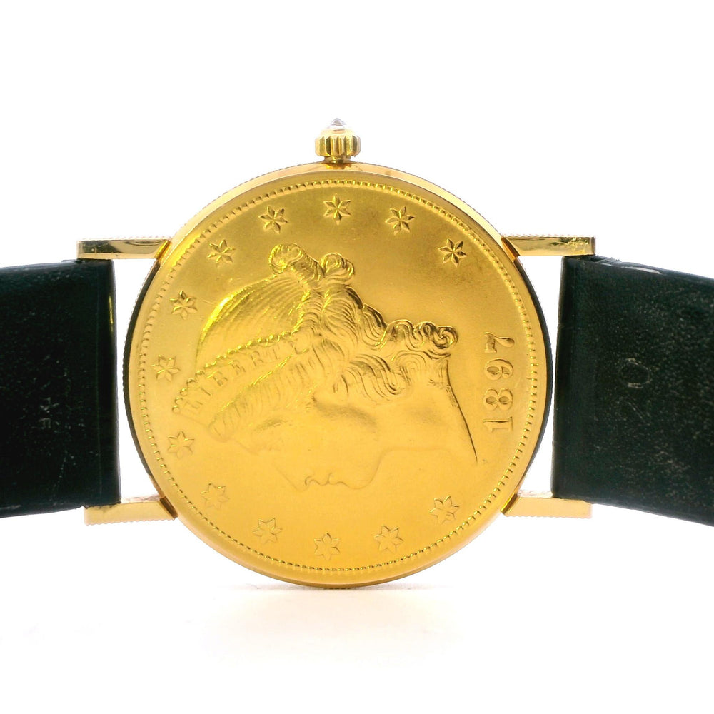 Corum 20$ Liberty Coin 1897 18k YG