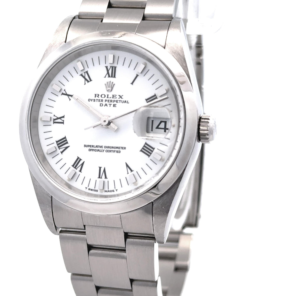 Rolex Date 36mm Stainless Steel 15200