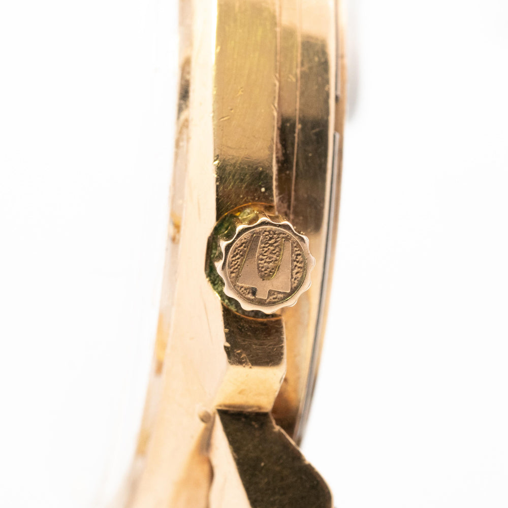 Bulova Accutron Quartz Day Date 14k Gold Filled Original Band