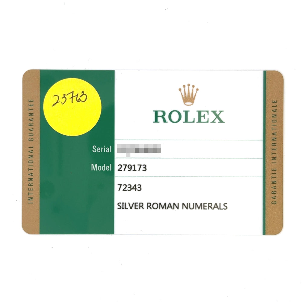Rolex Datejust 28mm SS/Yellow Gold 279173