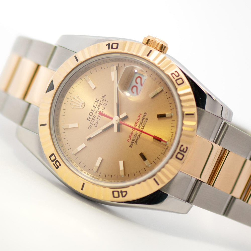 Rolex Datejust Turn-o-Graph SS/YG 116263 Tag