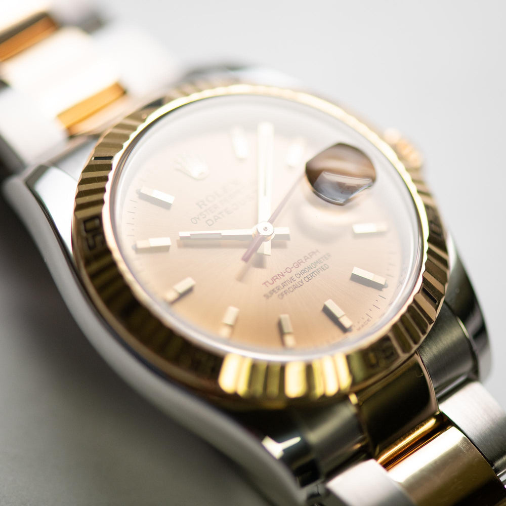 Rolex Datejust Turn-o-Graph SS/YG 116263 Tag