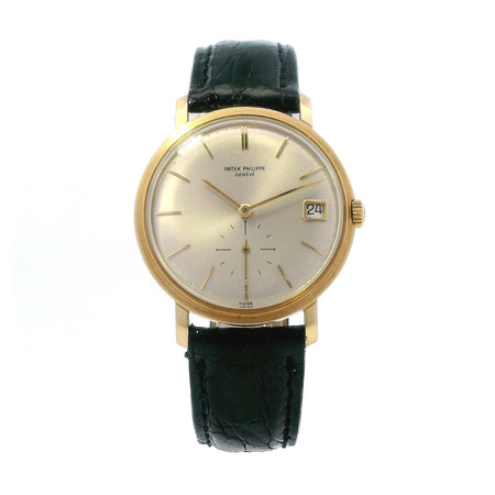 Patek Philippe Calatrava 34mm Water Resistant 18k YG 3514