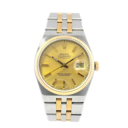 Rolex Datejust Oysterquartz 36mm SS/Yellow Gold 17013