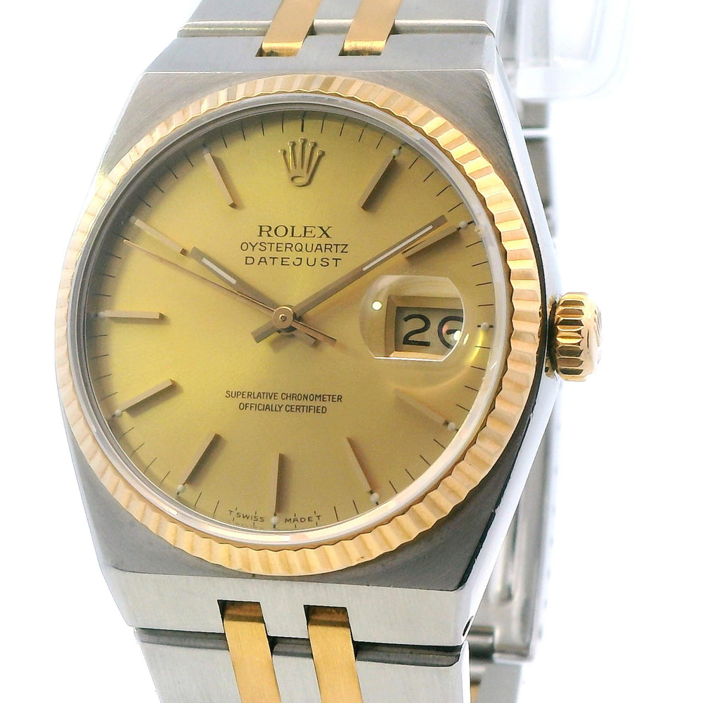 Rolex Datejust Oysterquartz 36mm SS/Yellow Gold 17013