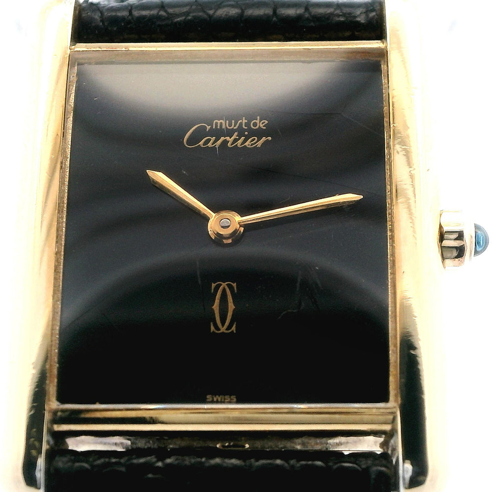 Cartier Tank 81008 Vermeil 18k YG