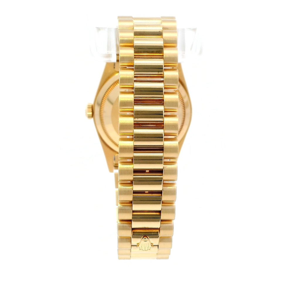 Rolex Day-Date 18k YG Diamond 18348