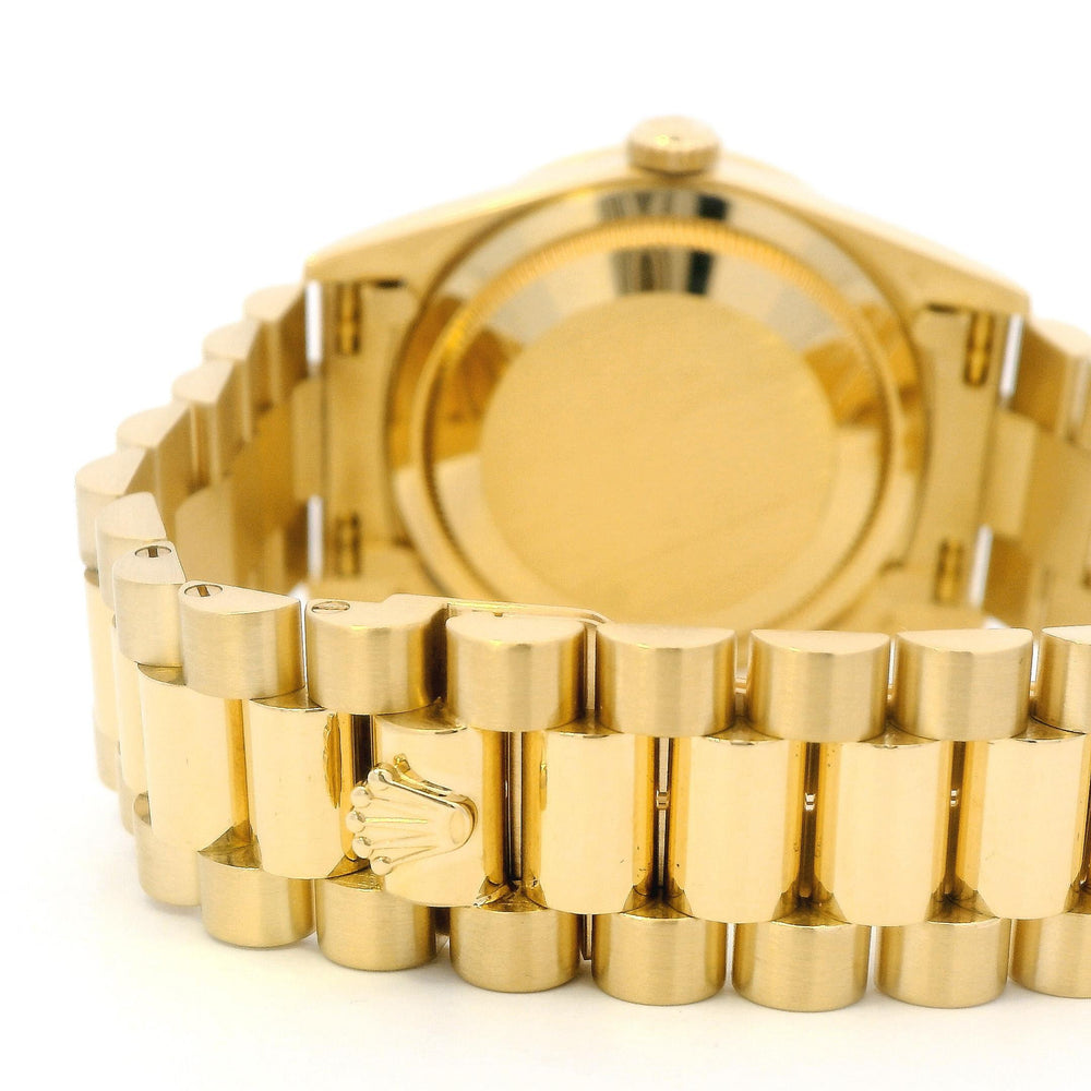 Rolex Day-Date 18k YG Diamond 18348