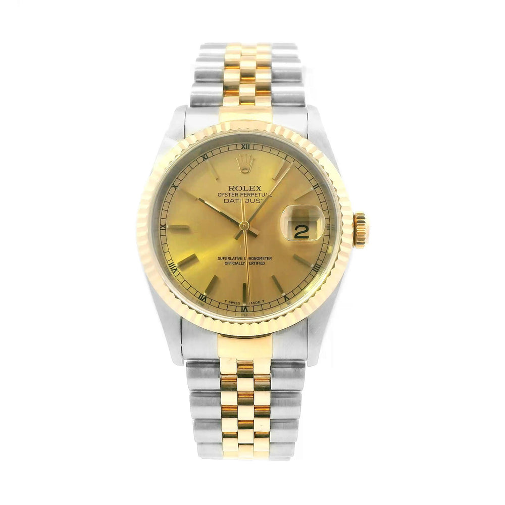Rolex Datejust 36mm SS/Yellow Gold i16233