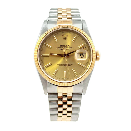 Rolex Datejust 36mm SS/Yellow Gold 16233