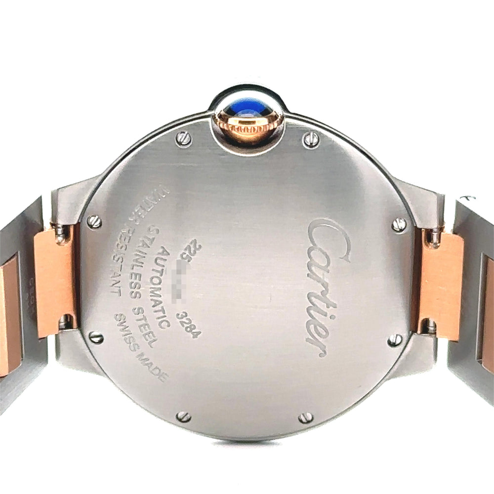 Cartier Balon Bleu 36mm Stainless Steel/Rose Gold 3284