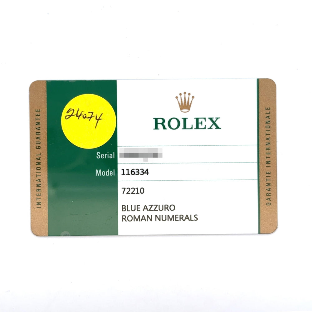 Rolex Datejust 41mm Stainless Steel 116334