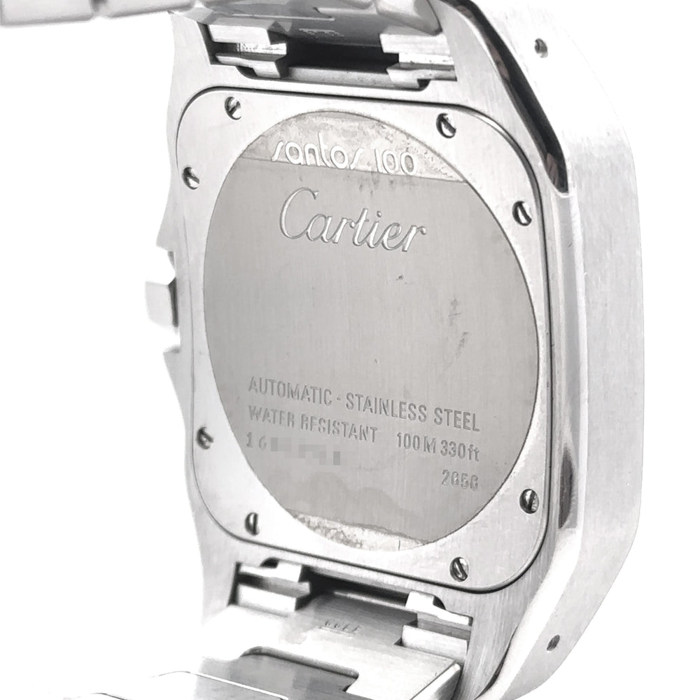 Cartier 100 265 Santos Stainless Steel