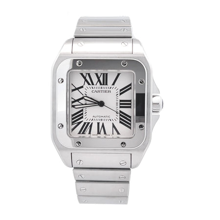 Cartier 100 265 Santos Stainless Steel