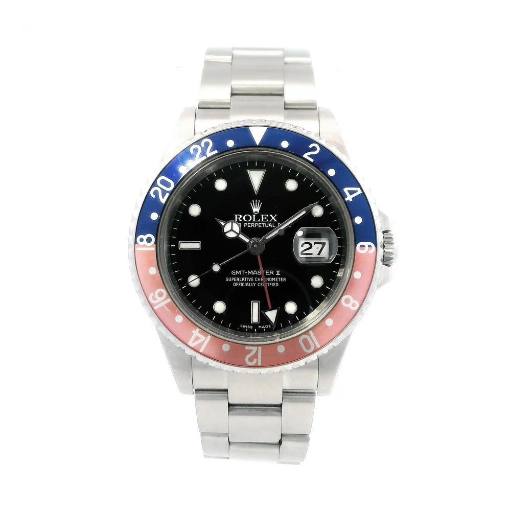 Rolex GMT Master II 40mm Pepsi 16710