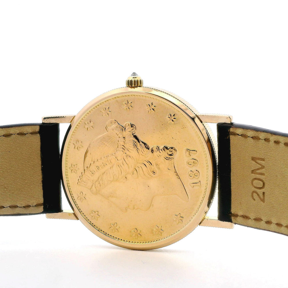 Corum 1897-S $20 Liberty Coin Watch