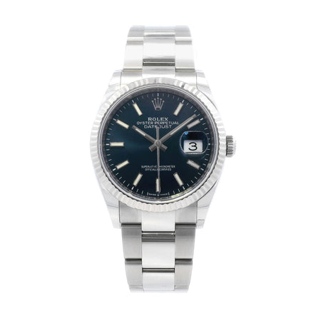 Rolex 126234 Datejust SS 36mm Oyster card